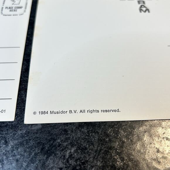 12- 1984 Freezz Frame Rolling Stones Rainbow Tongue & Lips 4 X 6” Postcards - Picture 10 of 11